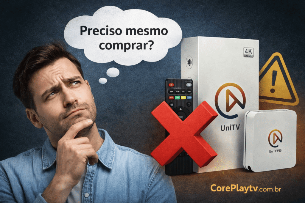 Aparelho unitv é realmente necessário ou você pode usar sua TV atual sem gastar com um novo equipamento?